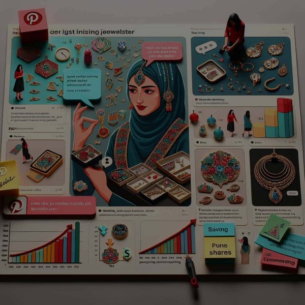 Comment une marque de bijoux faits main peut-elle utiliser Pinterest pour augmenter ses ventes ?