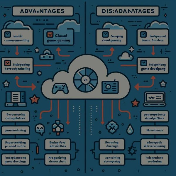 Quels sont les avantages et inconvénients du cloud gaming pour les développeurs de jeux indé?