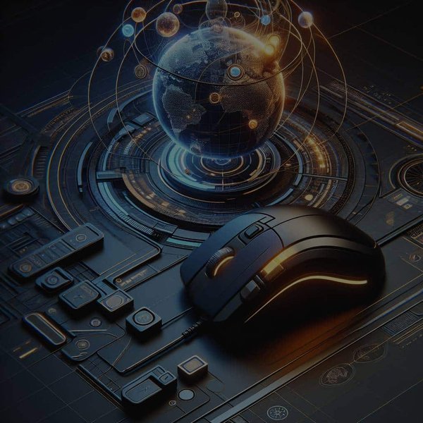 Quels sont les avantages de l'utilisation d'une souris trackball pour la navigation dans des applications 3D ?